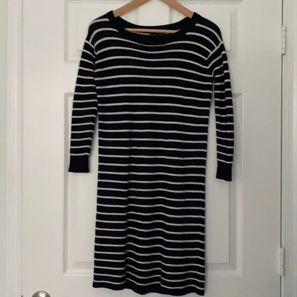 J. Crew Striped Sweater Dress Size XXS